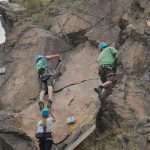 © Via Ferrata of the Sioule gorges - Sioule Loisirs