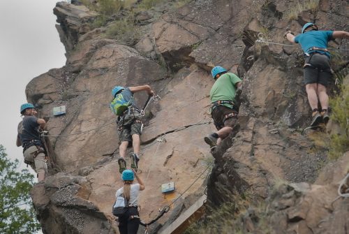 Via Ferrata of the Sioule gorges