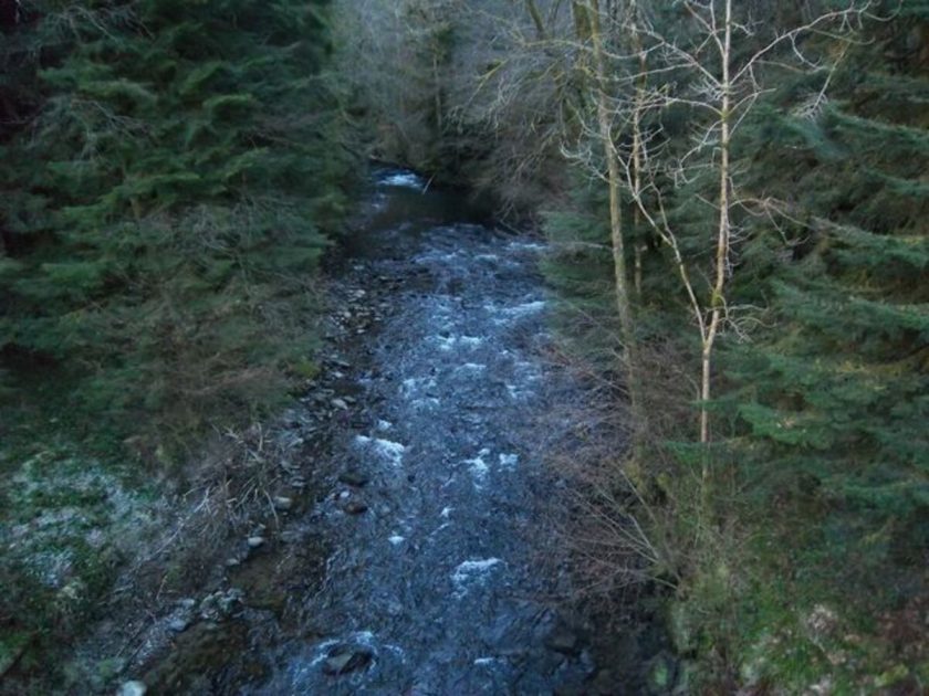 Fishing site - Rivière La Clidane