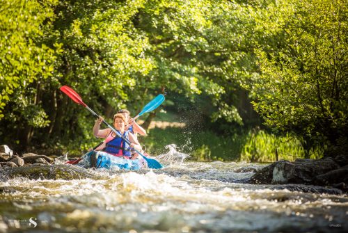 Canoeing on the Sioule - Aqua Canoë