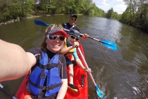 Canoe down the Allier with Auvergne Loisirs