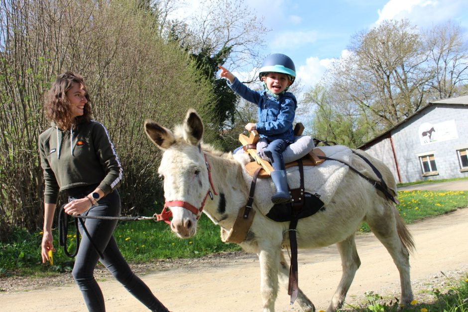 © Donkey rides - La Ferme de la Marinette - Combrailles Auvergne Tourisme