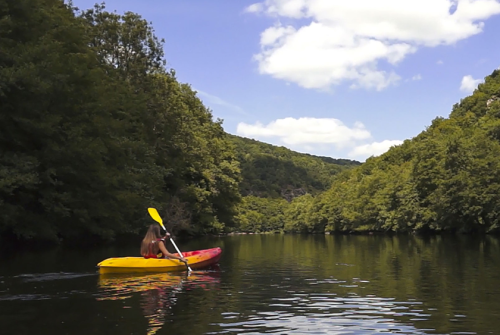 Canoeing down the Sioule - Sioule Loisirs