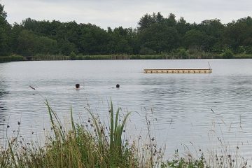 © Swimming - La Prade lake - Mairie Servant