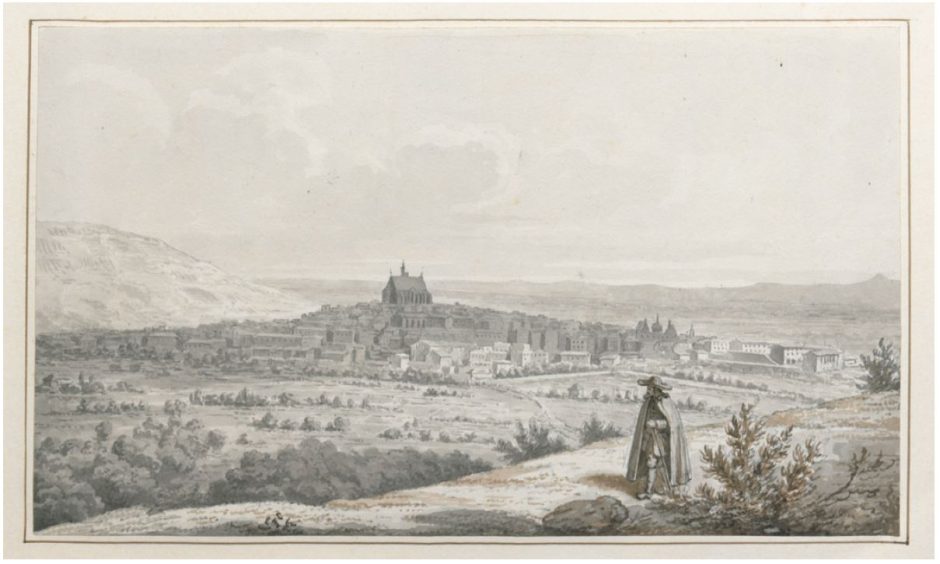 © Regard sur 200 ans d'évolution des paysages en Chaîne des Puys (1821-2021) à partie des carnets des voyage de Delècluze_Orcines - MARQ (Ville de Clermont-Ferrand)