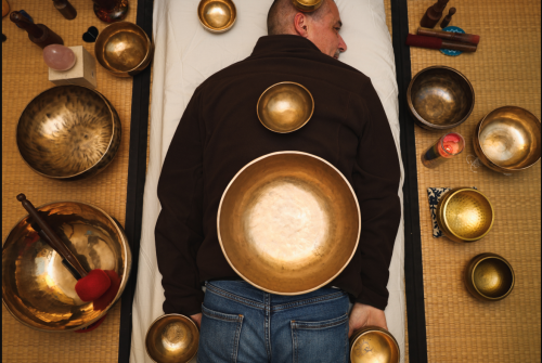 Sonotherapy singing bowls