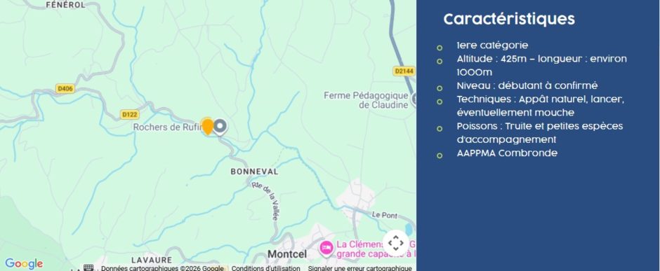 © Fishing trail - La Morge at Moulin de Morel_Saint-Hilaire-la-Croix - Fédération de Pêche 63